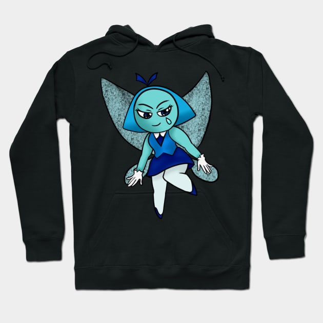 Aquamarine Hoodie by UwUGremlin